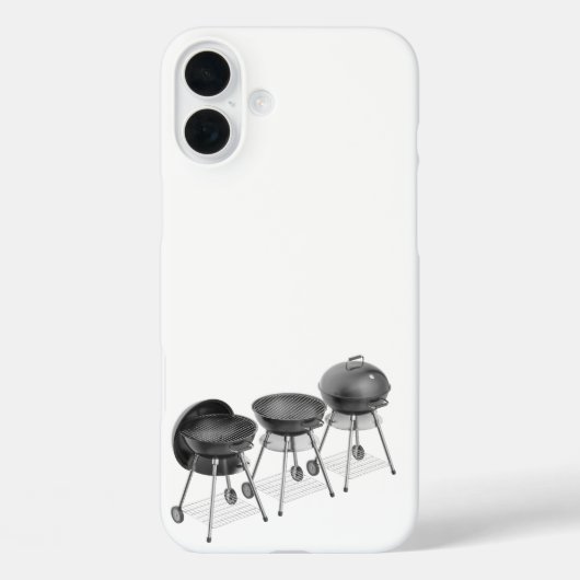 Drie ketel houtskool grills Case-Mate iPhone case (Achterkant)