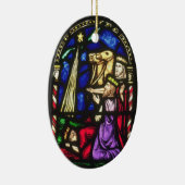 Drie kg na de ster keramisch ornament (Rechts)