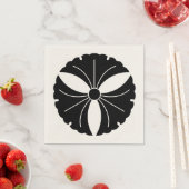 Drie kieuwbladeren servet (Insitu)