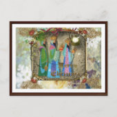 Drie kilo Orient Kerstmis Briefkaart (Voorkant)