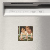 Drie kinderen aan het raam magneet (Insitu (Vaatwasser))