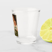 Drie kinderen aan het raam shot glas (Rechts)