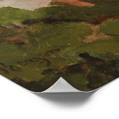 Drie kinderen bij het raam poster (Hoek)