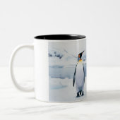 Drie King Penguins Tweekleurige Koffiemok (Links)