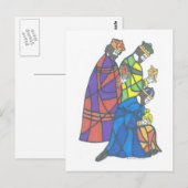 Drie Kings Briefkaart (Voorkant / Achterkant)