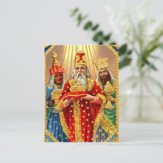 DRIE KINGS BRIEFKAART (Staand voorkant)