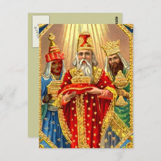 DRIE KINGS BRIEFKAART (Voorkant / Achterkant)