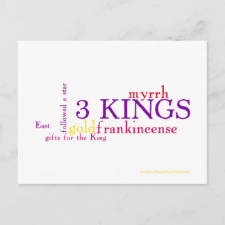 Drie Kings Briefkaart