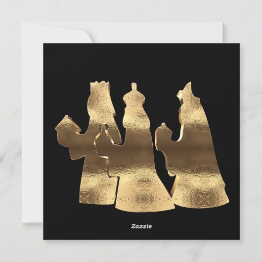 Drie Kings Day Epiphany Feliz Dia de Reyes Feestdagenkaart (Achterkant)