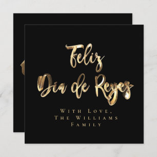 Drie Kings Day Epiphany Feliz Dia de Reyes Feestdagenkaart