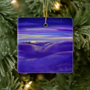 Drie Kings gepersonaliseerd Keramisch Ornament