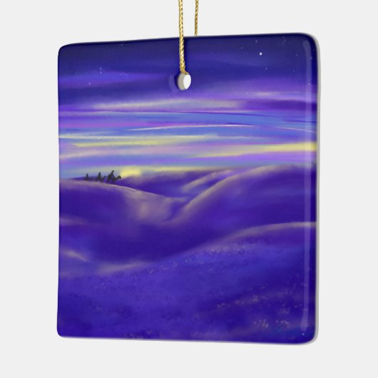 Drie Kings gepersonaliseerd Keramisch Ornament (Links)