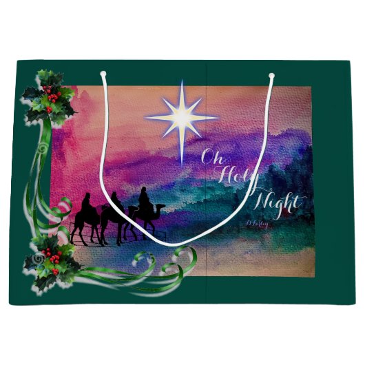 Drie Kings Gift Bag Groot Cadeauzakje (Voorkant)