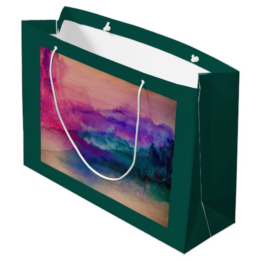 Drie Kings Gift Bag Groot Cadeauzakje (Achterkant Gekanteld)