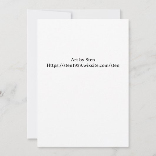 Drie Kings Kaart (Achterkant)