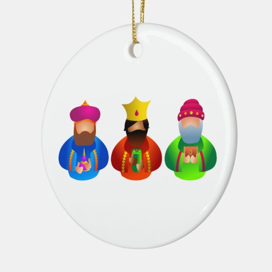 Drie Kings Keramisch Ornament (Links)