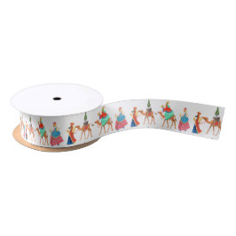 Drie Kings | Kerstmis | aangepast Satin Ribbon Satijnen Lint