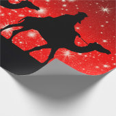 DRIE KINGS OP RODE HUID MET STARS CADEAUPAPIER (Hoek)