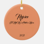 Drie Kings Ornament (Achterkant)