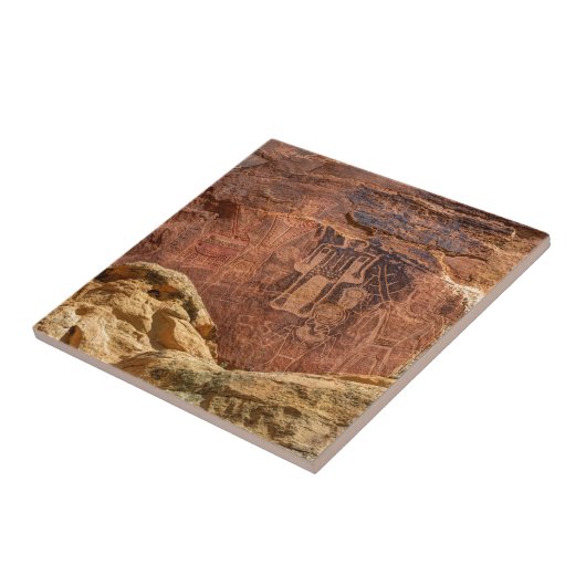 Drie Kings Petroglyph - Mcconkie Ranch - Utah Tegeltje (Zijkant)