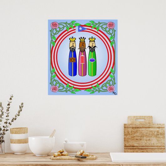Drie Kings Poster (Keuken)