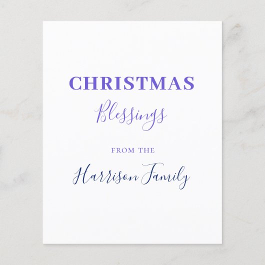 Drie Kings waterverf Personeelsbegroting (Achterkant)