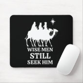 Drie Kings Wise Mannen zoeken hem nog steeds Muismat (Met muis)