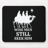 Drie Kings Wise Mannen zoeken hem nog steeds Muismat (Voorkant)
