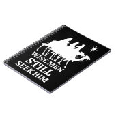 Drie Kings Wise Mannen zoeken hem nog steeds Notitieboek (Linkerzijde)