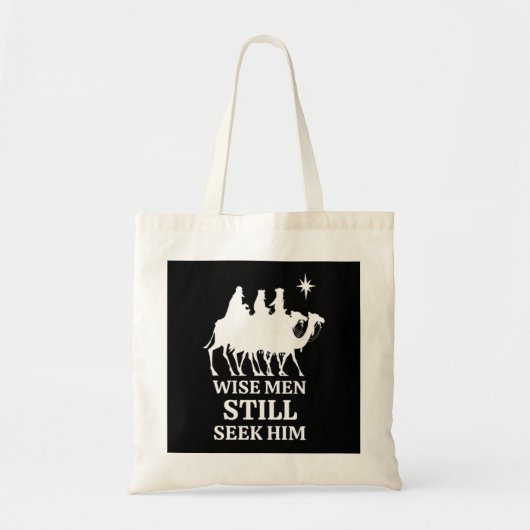 Drie Kings Wise Mannen zoeken hem nog steeds Tote Bag (Voorkant)