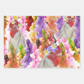 Drie kipfilmpjes, cadeauverpakking, Design voor on Inpakpapier Vel (Voorkant)