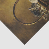 Drie Kittens die in een naaiwand spelen Tissuepapier (Detail)