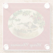 Drie Kittens in een Onderzetter met een mandje (Achterkant)