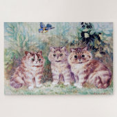 Drie Kittens, Louis Wain Legpuzzel (Horizontaal)