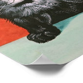 Drie Kittens, Louis Wain Poster (Hoek)