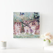 Drie Kittens, Louis Wain Vierkante Klok (Huis)