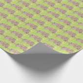 Drie kleine cowling-eigenaars - acrylschilderij. cadeaupapier (Hoek)