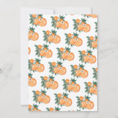 Drie Kleine Cuties Triplets Baby shower Kaart (Achterkant)