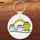 Drie Kleine Eigenaars Sleutelhanger (Voorkant)