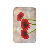 Drie Kleine Gerberas Bath mat (Voorkant Verticaal)