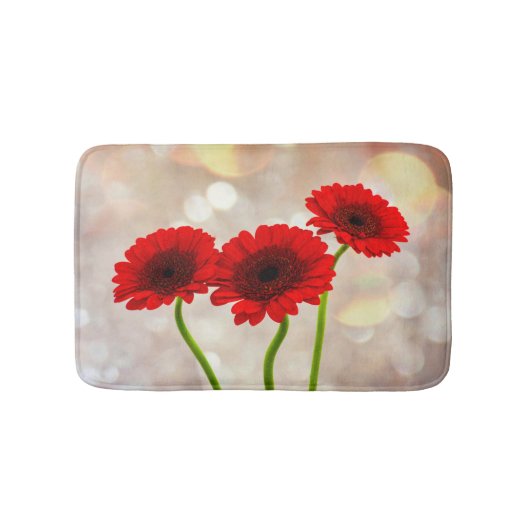 Drie Kleine Gerberas Bath mat (Voorkant)