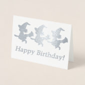 Drie kleine heksen verjaardag Kaart (Voorkant)