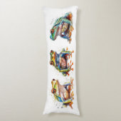 Drie kleine kikkers lichaamskussen (Voorkant Verticaal)