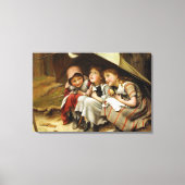 "Drie kleine Kittens" Canvas Afdruk (Voorkant)