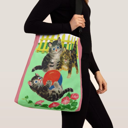 drie kleine kittens crossbody tas (Dichtbij)