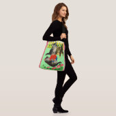 drie kleine kittens crossbody tas (Op model)