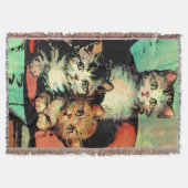 drie kleine kittens deken (Voorkant)