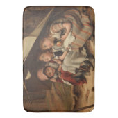 Drie kleine Kittens (door Joseph Clark) Badmat (Voorkant Verticaal)