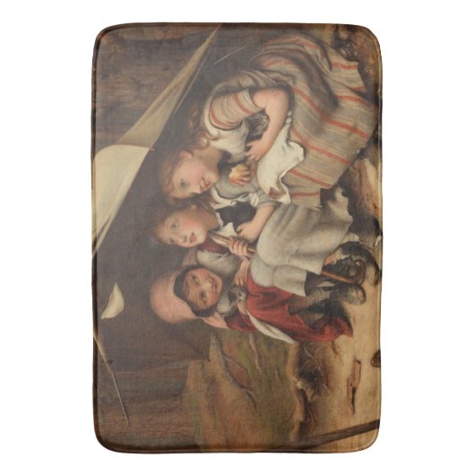 Drie kleine Kittens (door Joseph Clark) Badmat (Voorkant Verticaal)