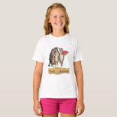 Drie Kleine Kittens Moeder de Gans Illustratie T-shirt (Voorkant volledig)